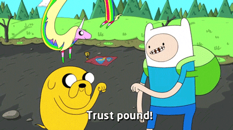 Adventure time: trust pound