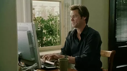 Bruce Almighty is coding