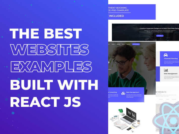 websites developed in react js