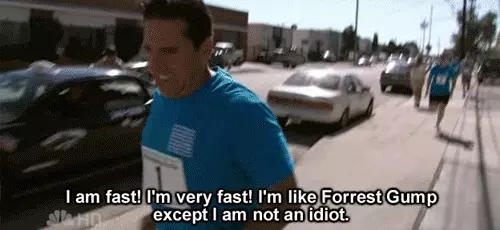 I'm fast!  I'm very fast! 