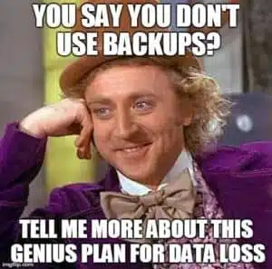 Backing Up Your Site