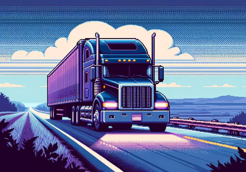 truck riding