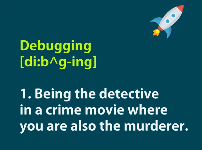 joke about debugging