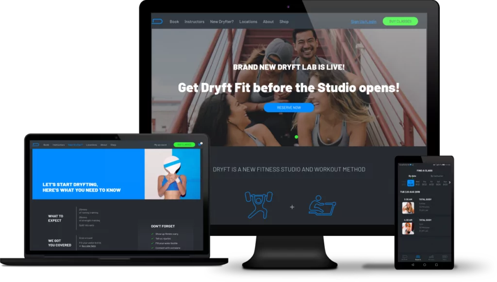 Dryft a Mobile Fitness App