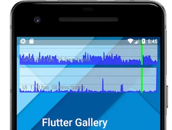 Performance overlay showing the raster thread