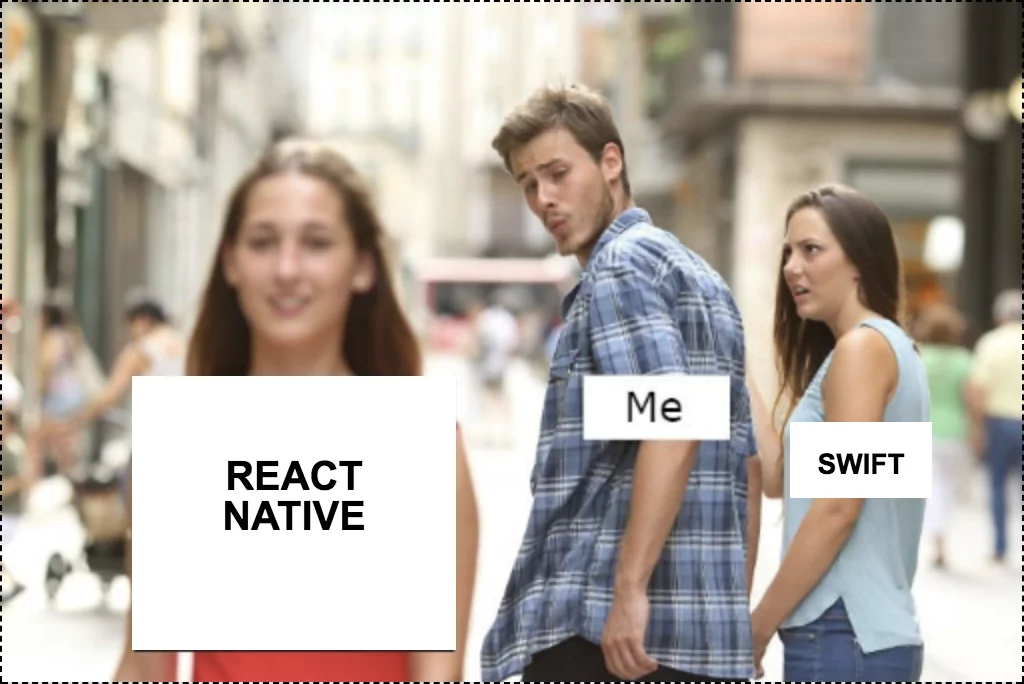 A guy and two ladies meme