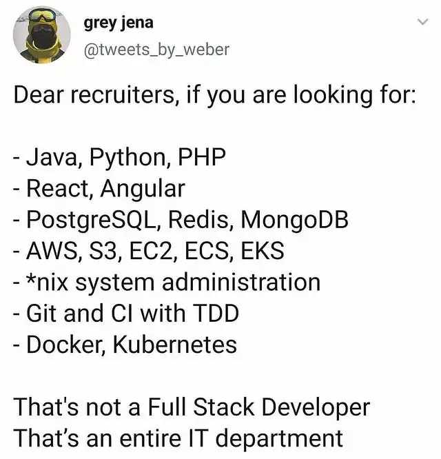 Recruiters mem