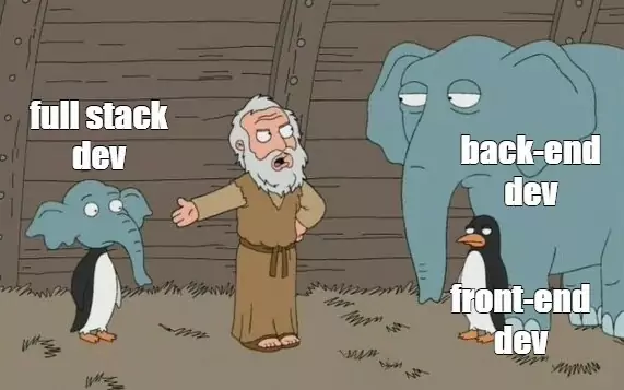 backend vs frontend vs full stack