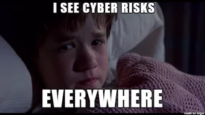 cyber risks everywhere mem