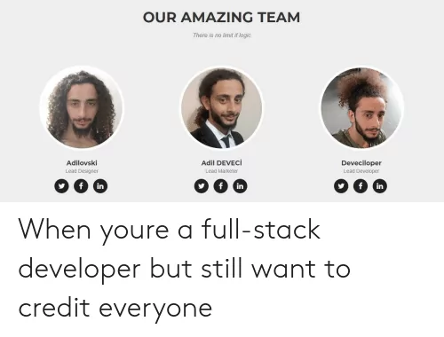 full stack developer