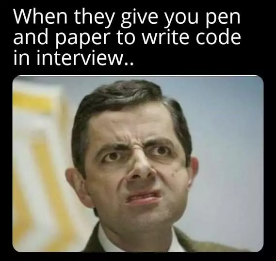 Coding Tests meme