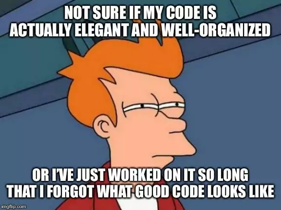 joke about code organization