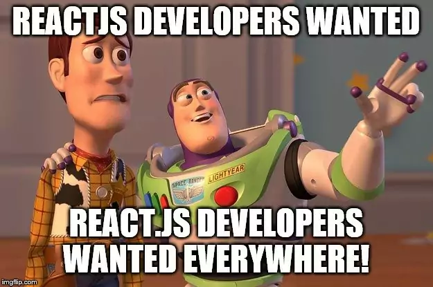 React.js developers are in great demand 