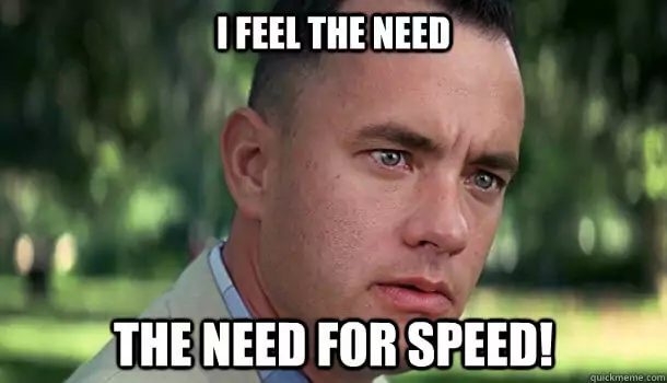 Need for speed