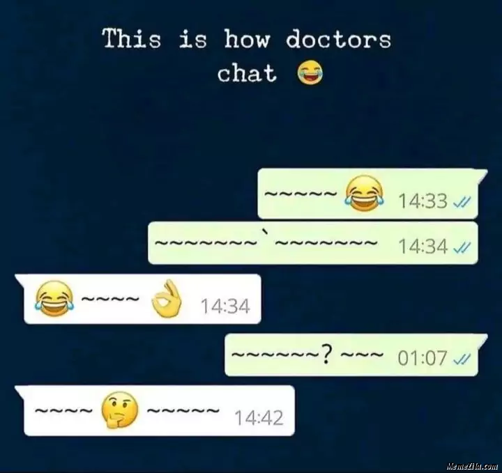two doctors chatting 
