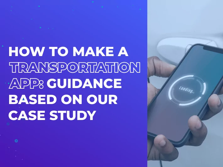 How to make transportation app article cover