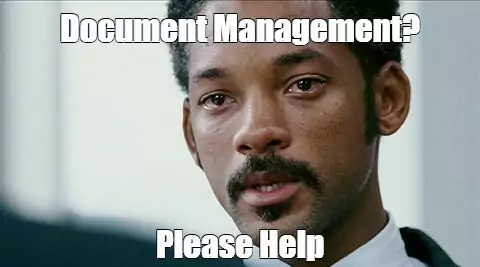 please help with document management mem