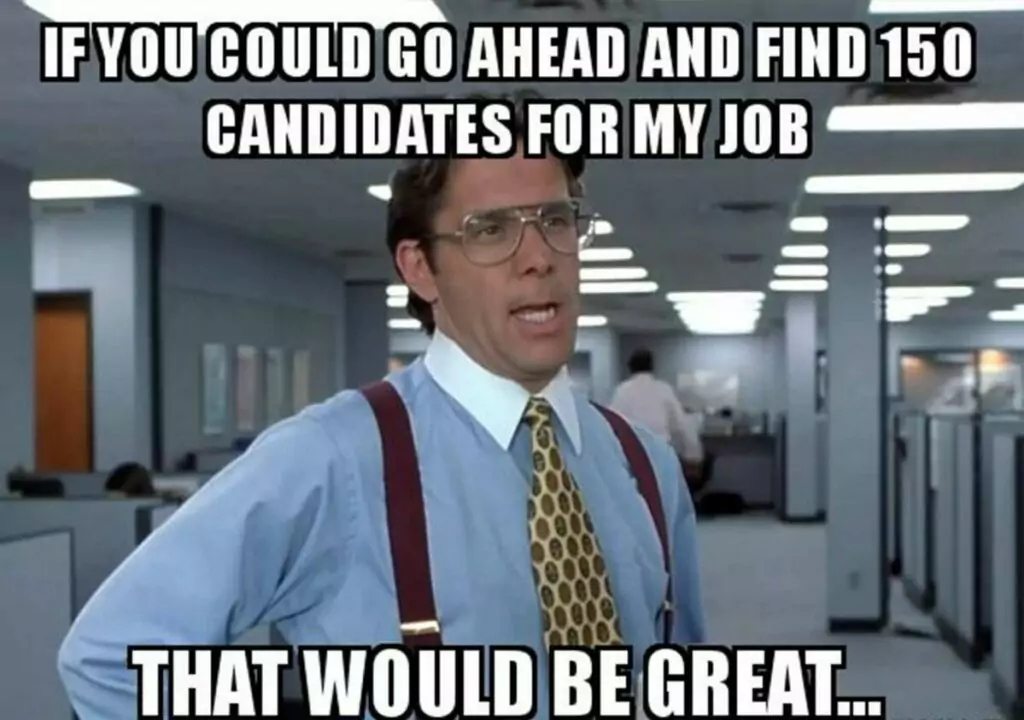 candidates with right skill set
