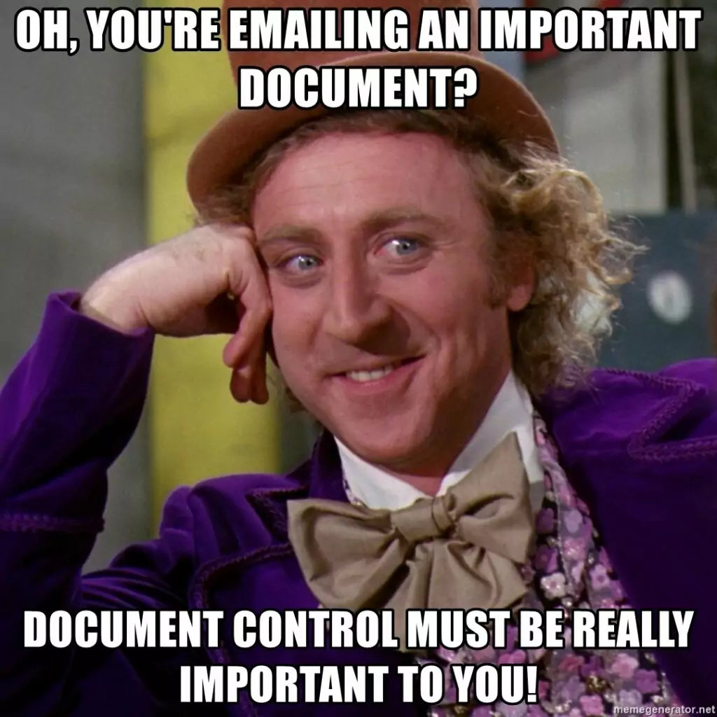 e-mailing important documents mem