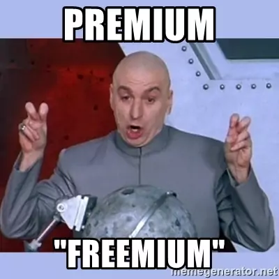freemium vs premium