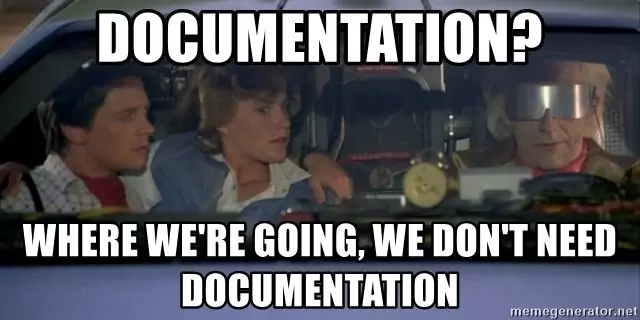 documentation back to the future mem