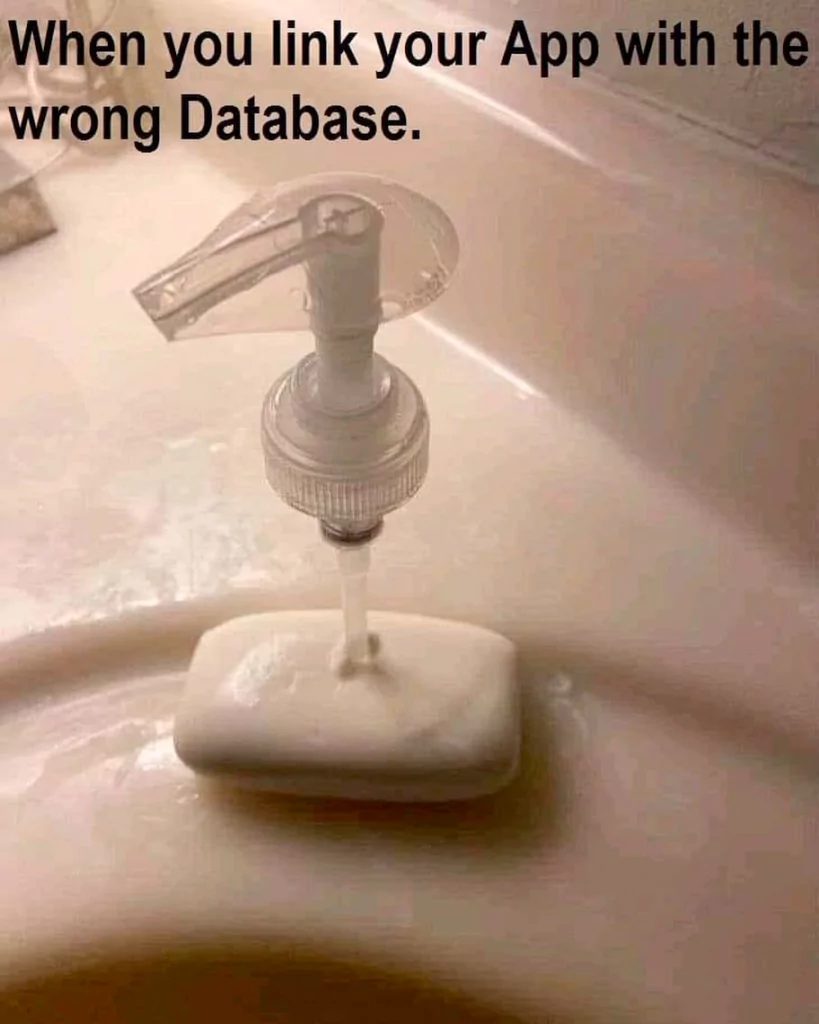 wrong database mem