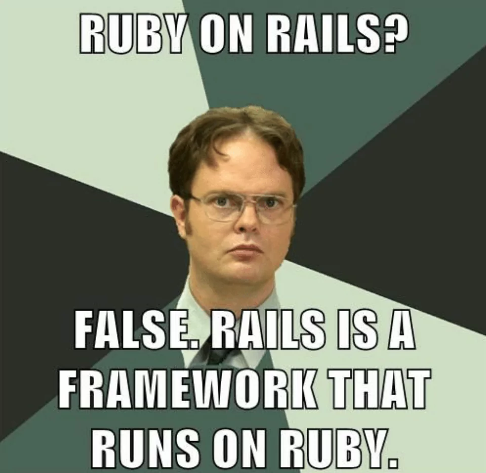 ruby on rails developers for hire joke