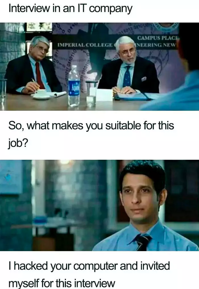 it company interview mem