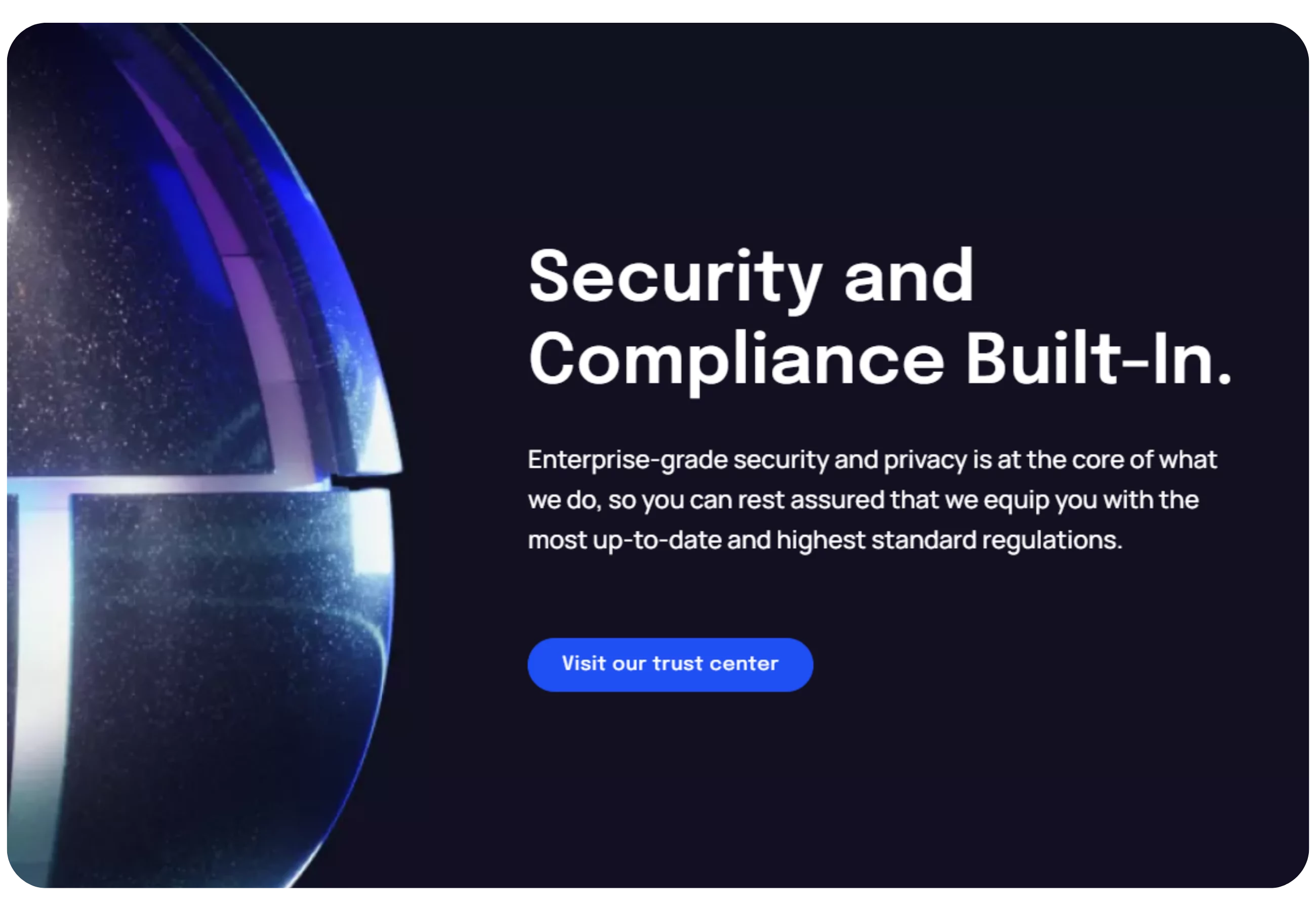 Security and Compliance Built-in - Frontegg