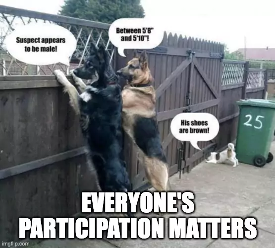 everyone's participation matter
