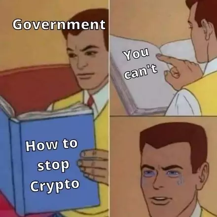 government with crypto