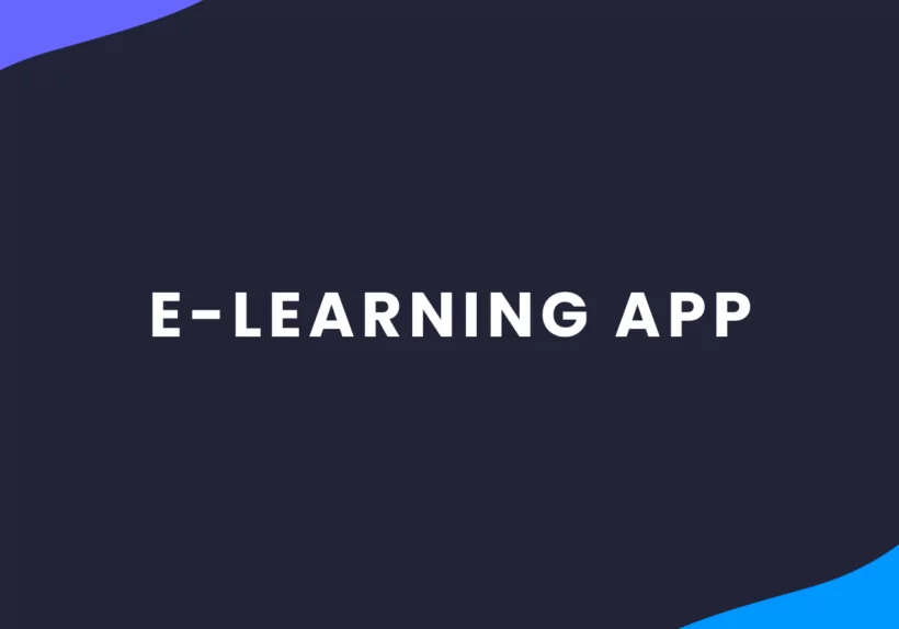 e-learning app