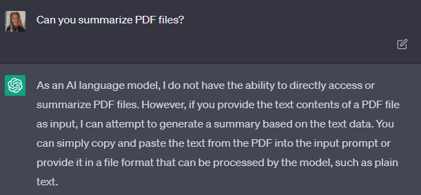 Can ChatGPT summarize a PDF? Yes, with the help of special tools. 