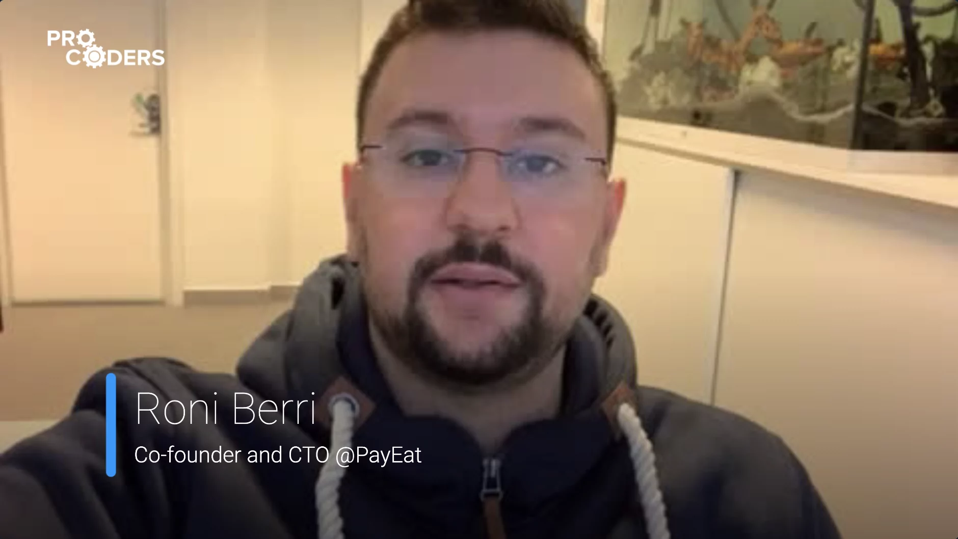 Roni Berri co-founder and CTO @PayEat