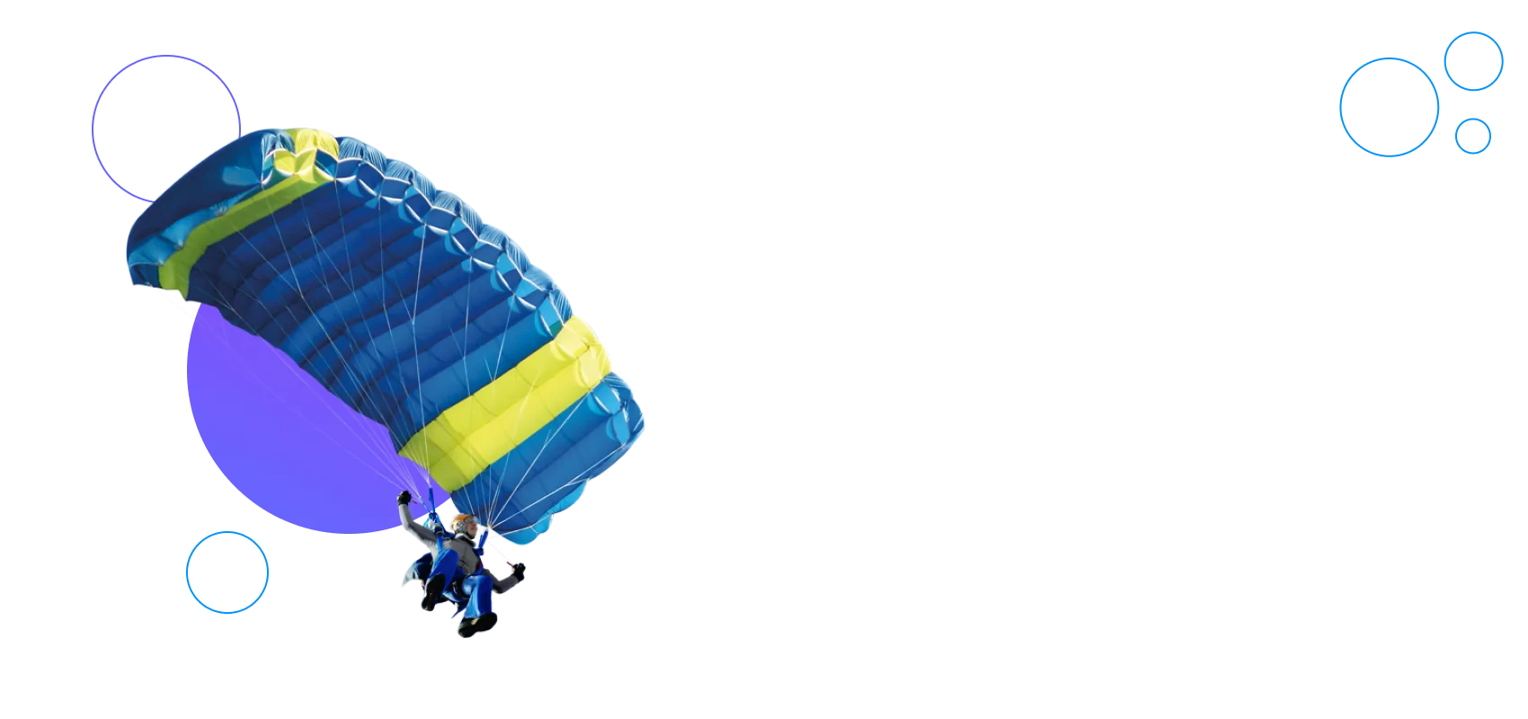 flying parachute