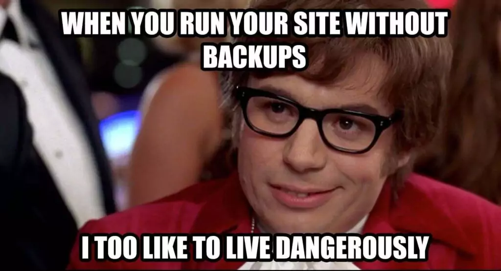Backing Up Your WordPress Site