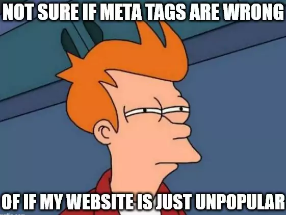Preparing to Add Meta Tags