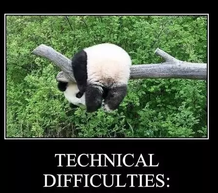 Technical difficulties