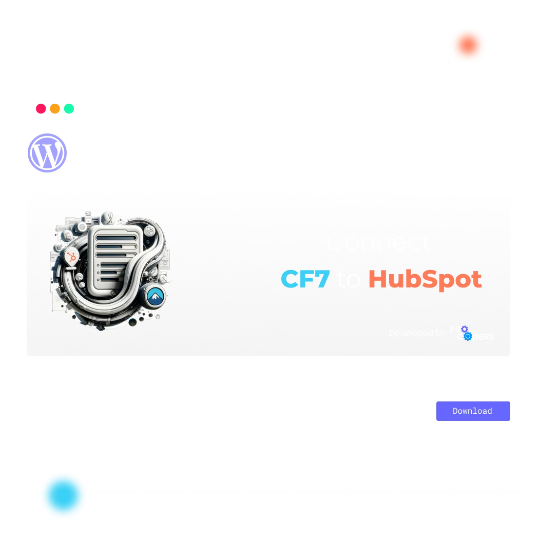 CF7 PLUGIN STEP 1