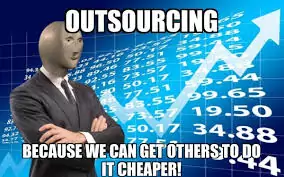 outstaffing vs outsourcing
