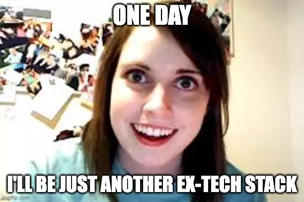 switch to another tech stack 
