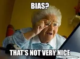 No bias