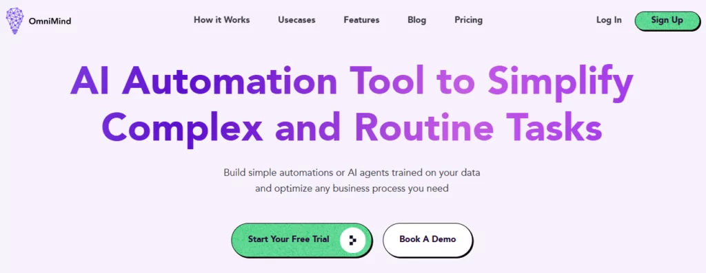 OmniMind makes AI agent development tutorial easier.