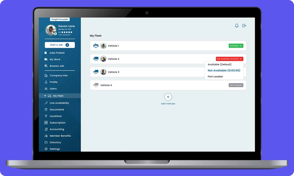 sdcn web admin