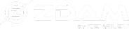 Zdam logo white