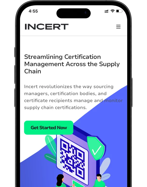 Incert case study mobile preview